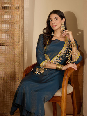Youthnic Women Kurta Palazzo Set