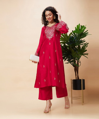 Globus Women Kurta Pant Set