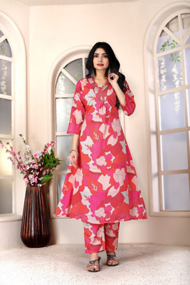 DHEYLU CREATION Women Kurta Sari Pant Set