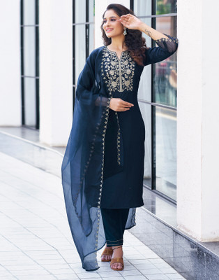 Divastri Women Kurta Pant Dupatta Set