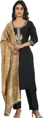 Leriya Fashion Men Kurti Salwar Dupatta Set