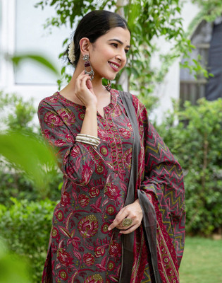 Skylee Women Kurta Pant Dupatta Set
