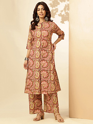 VBUYZ Women Kurta Palazzo Set