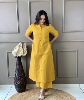 Jalatofive Women Kurta Palazzo Set