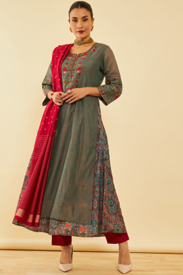 soch Women Kurta Pant Dupatta Set