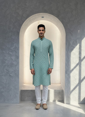 JUGG JUGG JEEYO Men Kurta Pyjama Set