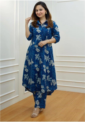 Arayna Women Kurta Palazzo Set