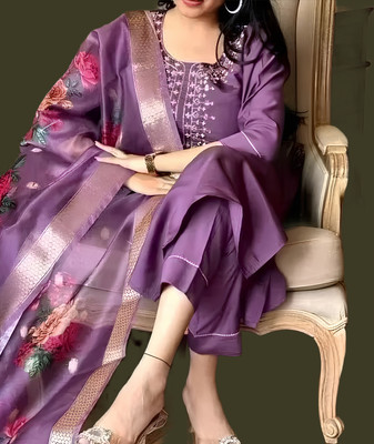 RUTSH FASHION Women Kurta Pant Dupatta Set