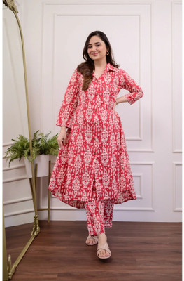 Tanishbiz Women Kurta Pant Set