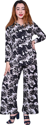 Fonista Shirt Palazzos Co-ords Set
