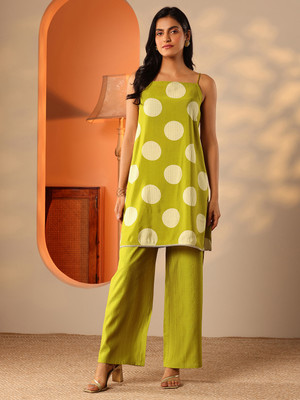 LIBAS Women Kurti Skirt Set