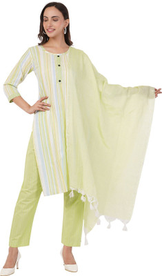 Edeltraud collection Women Kurti Pant Dupatta Set