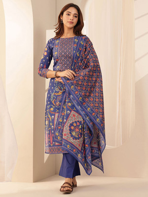 LIBAS Women Kurta Pant Dupatta Set