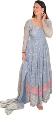 Gangotri Women Ethnic Top Pant Dupatta Set