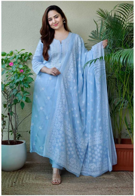 VICENTA Women Kurta Pant Dupatta Set