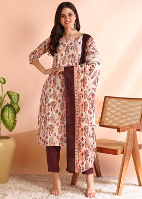 DSK STUDIO Women Kurta Pant Dupatta Set