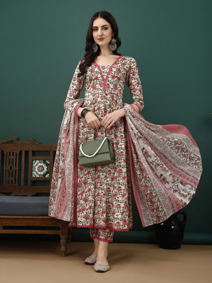berrylicious Women Kurta Pant Dupatta Set