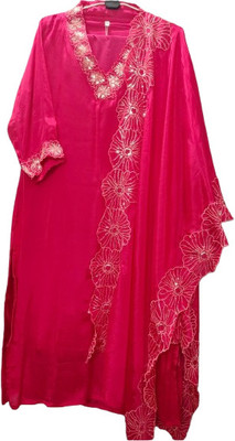 tailor bird Women Kurta Palazzo Dupatta Set