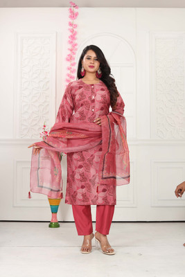 PickALook Women Kurta Pant Dupatta Set
