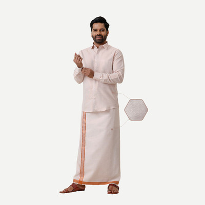 Uathayam Men Shirt Dhoti Set