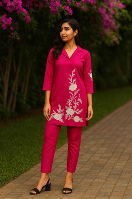 KUJA CREATION Women Ethnic Top Pant Set
