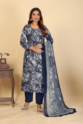 Larqi Women Kurta Pant Dupatta Set