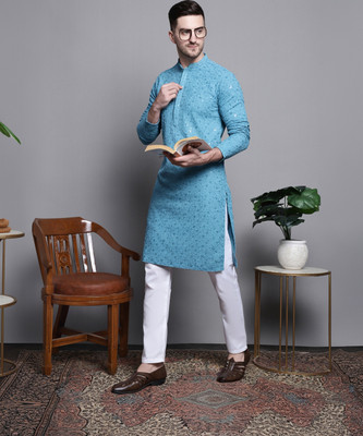 Jompers Men Kurta Pyjama Set