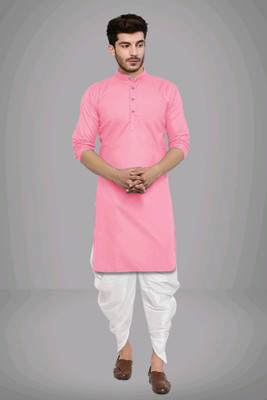 ZEDIN Men Kurta Dhoti Set