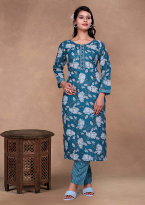 Dhavan Creation Women Kurti Pant Set