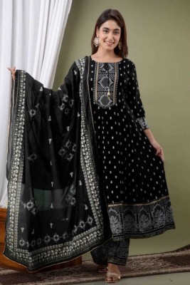 ALBAITH Women Kurta Palazzo Set