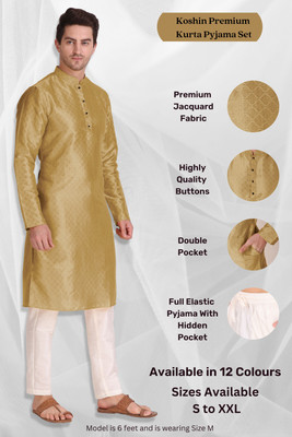Koshin Men Kurta Pyjama Set