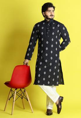 Tibra Collection Men Kurta and Pyjama Set