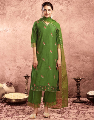 Skylee Women Kurta Pant Dupatta Set