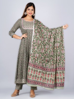 GLORIOUS Women Kurta Pant Dupatta Set