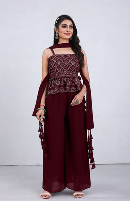 SANCIA Women Kurta Sharara Set