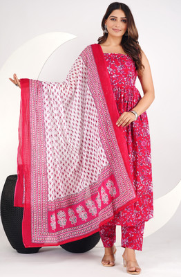 JD FINISHING Women Kurti Pant Dupatta Set