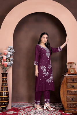 HouseOfCommon Women Kurta Churidar Set