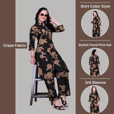 Vasudha Fashion Hub Women Kurti Pant Set