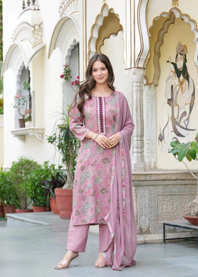 PSCHOICE Women Kurta Pant Dupatta Set