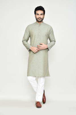 POLY2FAB Men Kurta Pyjama Set