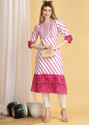 TRAHIMAM Women Kurti Pant Set