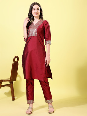 AYUKTA INTERNATIONAL Women Kurti Pant Set