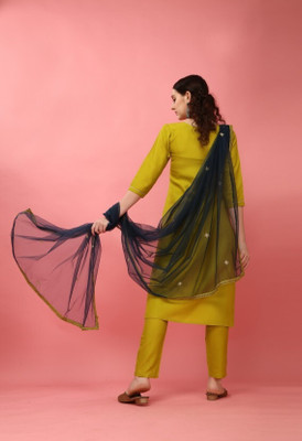 HouseOfCommon Women Kurta Pant Dupatta Set