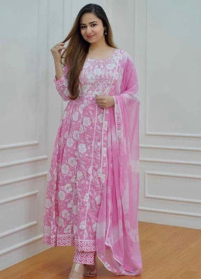 Sonali Fab Women Kurti Palazzo Dupatta Set