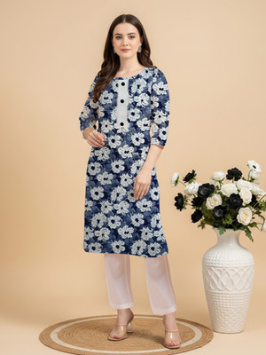 SAHTXTILES Women Kurti Pant Set