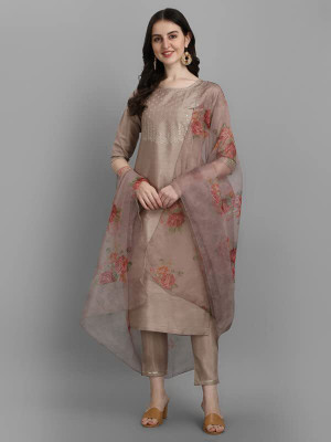 Karkoliya Women Kurta Pant Dupatta Set