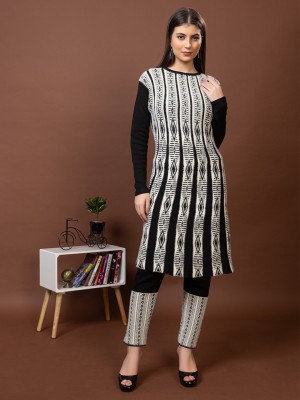 KVETOO Women Kurta Palazzo Set