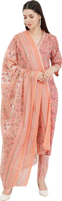 Pranjal Women Kurta Pant Dupatta Set