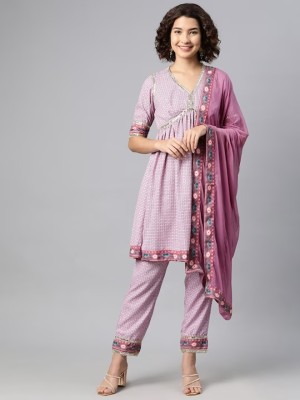 v tradition Women Kurta Pant Dupatta Set