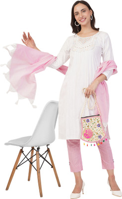 Edeltraud collection Women Kurti Pant Dupatta Set